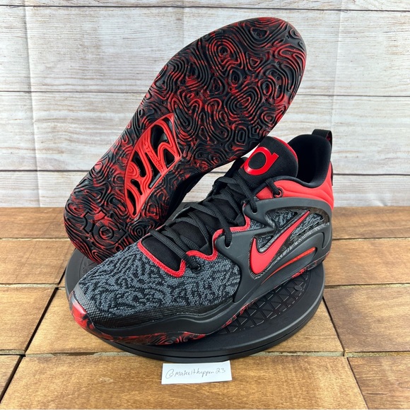 Nike KD15 \'Bred\' Black University Red main image 6